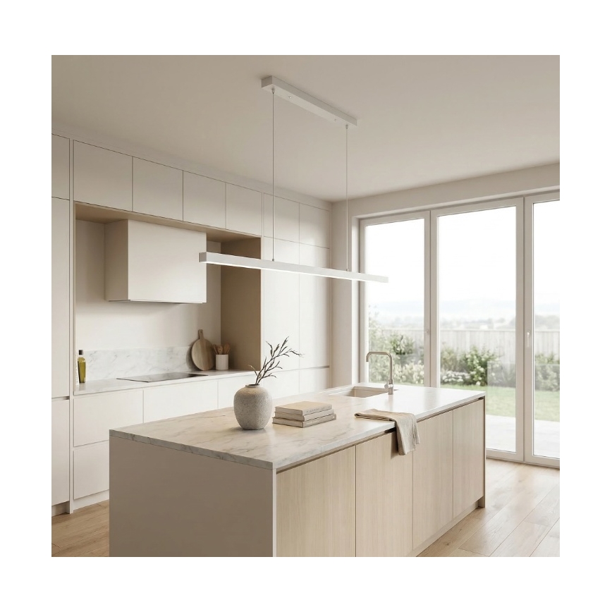 Brilagi - Suspension LED sur câble AXIS LED/30W/230V 120 cm blanche