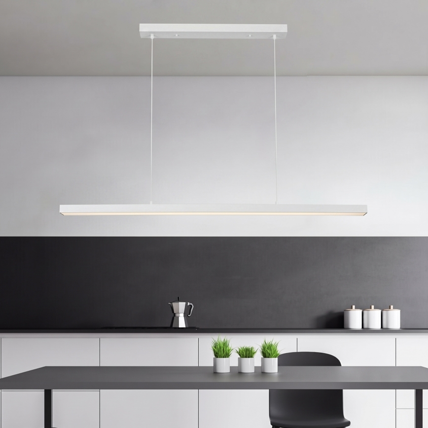 Brilagi - Suspension LED sur câble AXIS LED/30W/230V 120 cm blanche