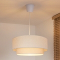 Brilagi - suspension LED sur câble BOHO ECO 1xE27/10W/230V Ø 40 cm crème