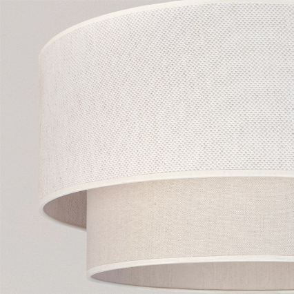 Brilagi - suspension LED sur câble BOHO ECO 1xE27/10W/230V Ø 40 cm crème