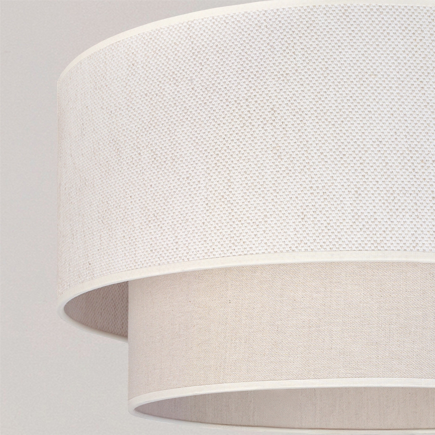 Brilagi - suspension LED sur câble BOHO ECO 1xE27/10W/230V Ø 40 cm crème