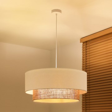 Brilagi - Suspension LED sur câble BOHO STYLE 3xE27/15W/230V Ø 60 cm