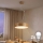 Brilagi - Suspension LED sur câble CARVALHO MODERN 2xE27/60W/230V chêne Ø 37,5 cm