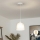 Brilagi - Suspension LED sur câble CERIA 1xE27/40W/230V Ø 20,5 cm gris