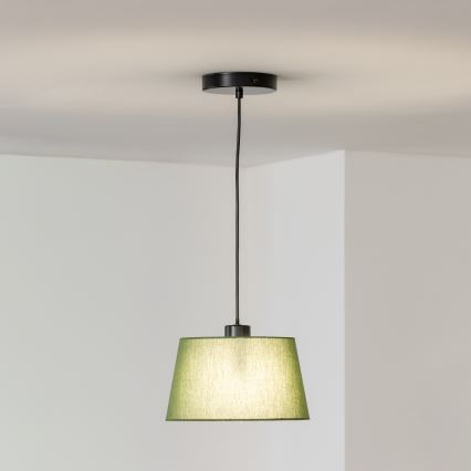 Brilagi - Suspension LED sur câble CERIA 1xE27/40W/230V Ø 25 cm vert