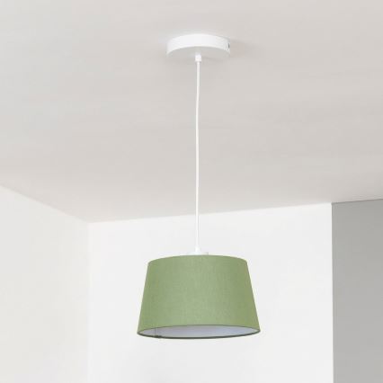 Brilagi - Suspension LED sur câble CERIA 1xE27/40W/230V Ø 25 cm verte
