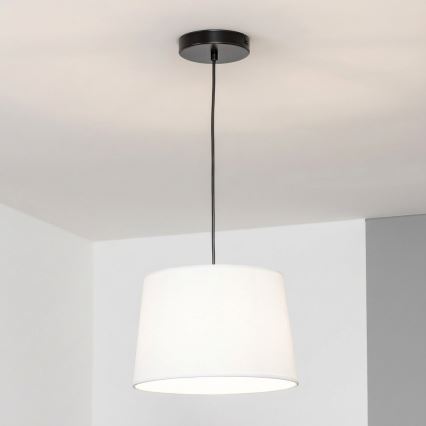 Brilagi - Suspension LED sur câble CERIA 1xE27/40W/230V Ø 30 cm blanche