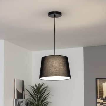 Brilagi - Suspension LED sur câble CERIA 1xE27/40W/230V Ø 30 cm noir
