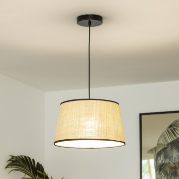 Brilagi - Suspension LED sur câble CERIA 1xE27/40W/230V Ø 35 cm beige