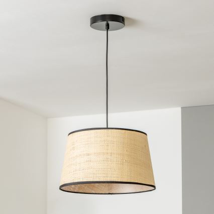 Brilagi - Suspension LED sur câble CERIA 1xE27/40W/230V Ø 35 cm beige