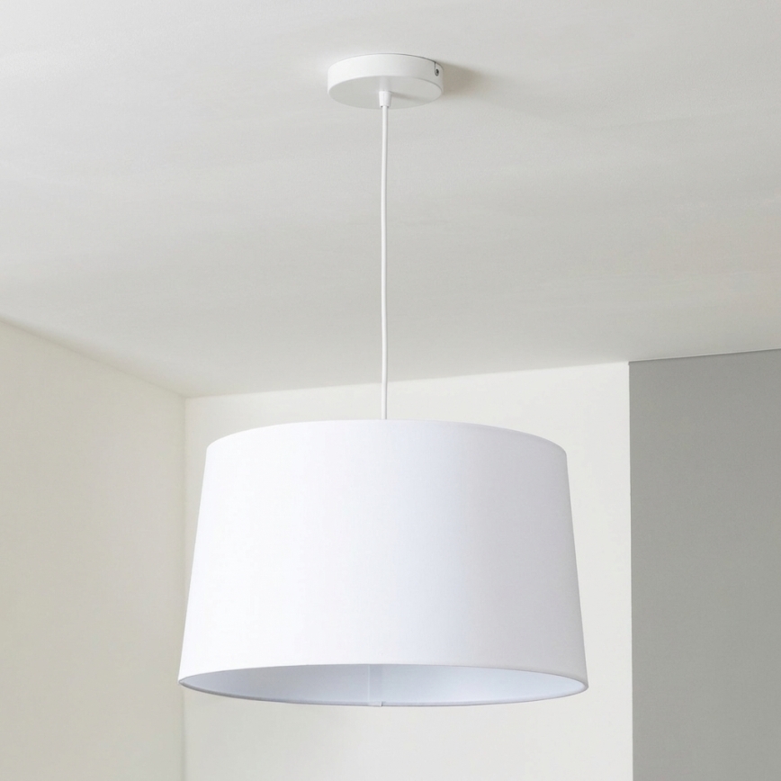 Brilagi - Suspension LED sur câble CERIA 1xE27/40W/230V Ø 45 cm blanc