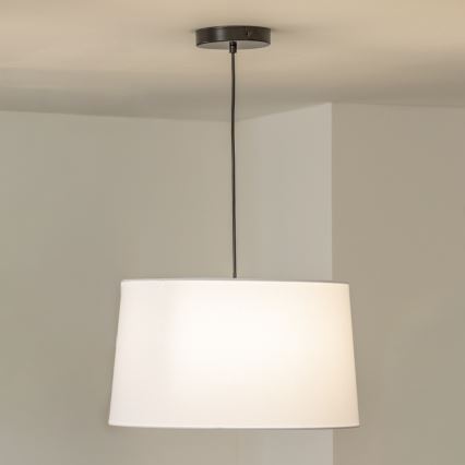Brilagi - Suspension LED sur câble CERIA 1xE27/40W/230V Ø 45 cm blanche