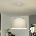 Brilagi - Suspension LED sur câble CERIA 1xE27/40W/230V Ø 45 cm gris