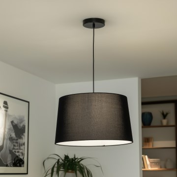 Brilagi - Suspension LED sur câble CERIA 1xE27/40W/230V Ø 45 cm noire