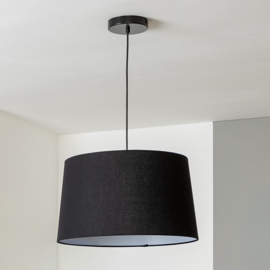 Brilagi - Suspension LED sur câble CERIA 1xE27/40W/230V Ø 45 cm noire