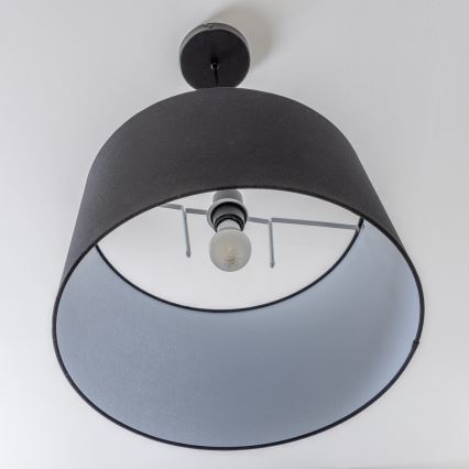 Brilagi - Suspension LED sur câble CERIA 1xE27/40W/230V Ø 45 cm noire