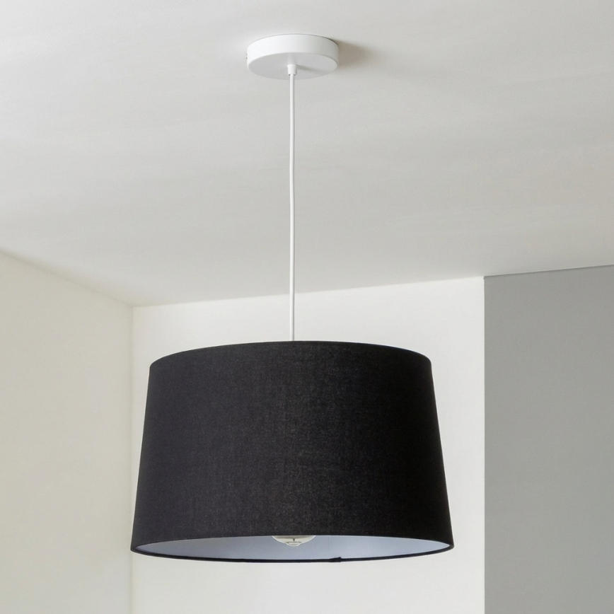 Brilagi - Suspension LED sur câble CERIA 1xE27/40W/230V Ø 45 cm noire