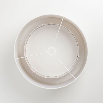 Brilagi - Suspension LED sur câble CERIA 1xE27/40W/230V Ø 50 cm blanc/beige