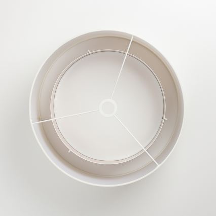 Brilagi - Suspension LED sur câble CERIA 1xE27/40W/230V Ø 50 cm blanche/beige