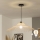 Brilagi - Suspension LED sur câble CERIA BOHO 1xE27/40W/230V Ø 100 cm en bambou
