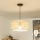 Brilagi - Suspension LED sur câble CERIA BOHO 1xE27/40W/230V Ø 25 cm en bambou