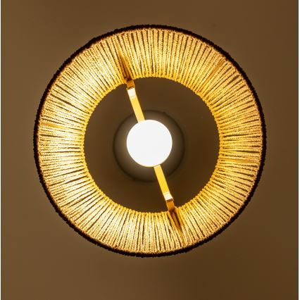 Brilagi - Suspension LED sur câble CERIA BOHO 1xE27/40W/230V Ø 28 cm marron