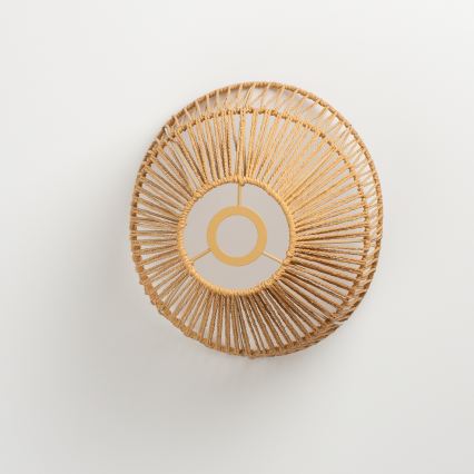 Brilagi - Suspension LED sur câble CERIA BOHO 1xE27/40W/230V Ø 30 cm brun