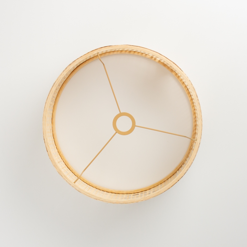 Brilagi - Suspension LED sur câble CERIA BOHO 1xE27/40W/230V Ø 40 cm bambou