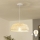Brilagi - Suspension LED sur câble CERIA BOHO 1xE27/40W/230V Ø 40 cm rotin