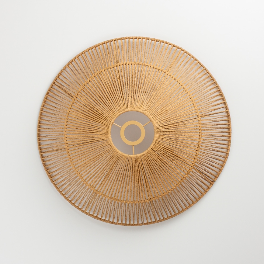 Brilagi - Suspension LED sur câble CERIA BOHO 1xE27/40W/230V Ø 50 cm marron