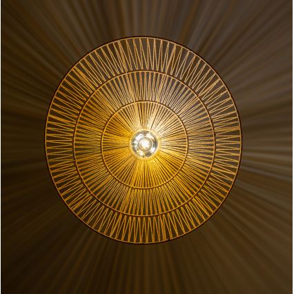 Brilagi - Suspension LED sur câble CERIA BOHO 1xE27/40W/230V Ø 70 cm marron