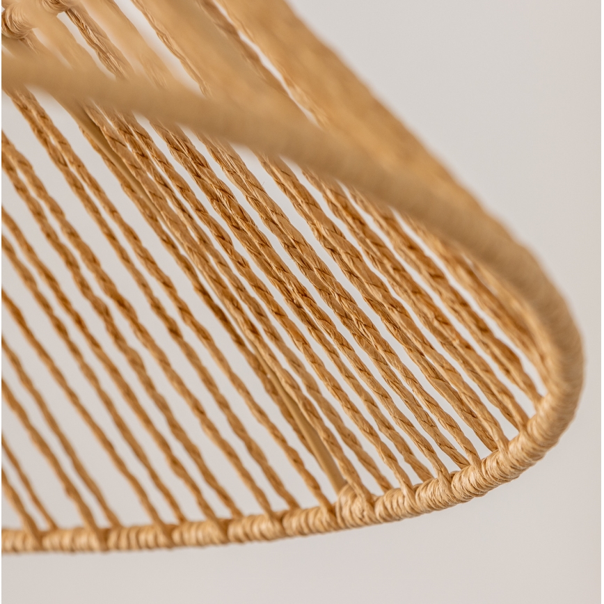 Brilagi - Suspension LED sur câble CERIA BOHO 1xE27/40W/230V Ø 70 cm marron