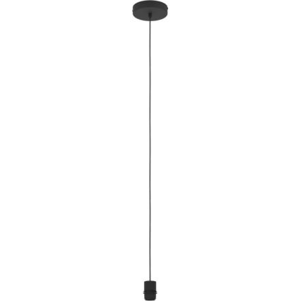 Brilagi - Suspension LED sur câble CERIA BOHO 1xE27/40W/230V Ø 70 cm noir/marron