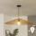 Brilagi - Suspension LED sur câble CERIA BOHO 1xE27/40W/230V Ø 90 cm marron