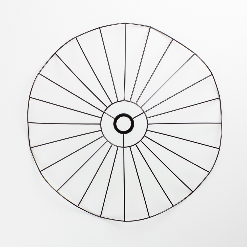 Brilagi - Suspension LED sur câble CERIA WIRE 1x E27 / 40 W / 230 V Ø 60 cm noire