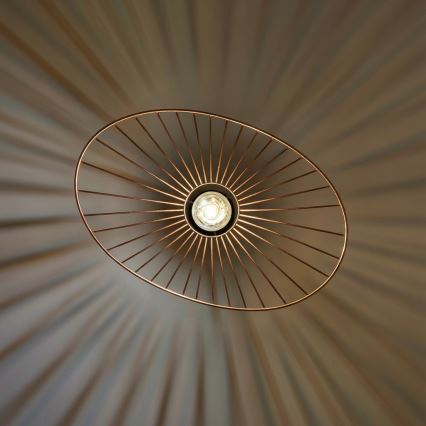 Brilagi - Suspension LED sur câble CERIA WIRE 1xE27/40W/230V 40x56 cm bronze