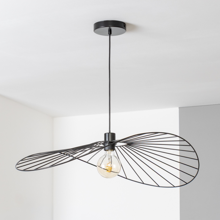 Brilagi - Suspension LED sur câble CERIA WIRE 1xE27/40W/230V 60x80 cm noire