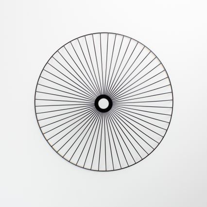 Brilagi - Suspension LED sur câble CERIA WIRE 1xE27/40W/230V diam. 60 cm noire