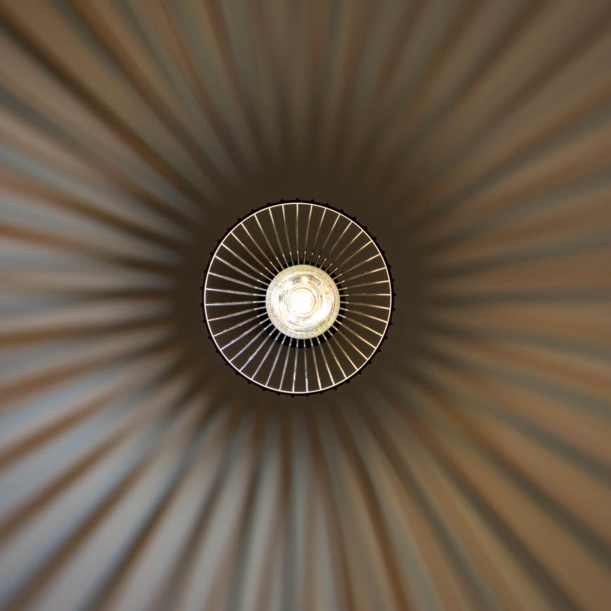 Brilagi - Suspension LED sur câble CERIA WIRE 1xE27/40W/230V Ø 21 cm noir