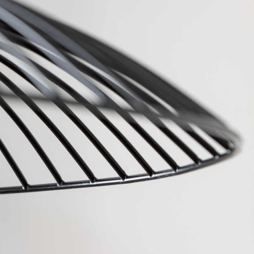 Brilagi - Suspension LED sur câble CERIA WIRE 1xE27/40W/230V Ø 26 cm noir