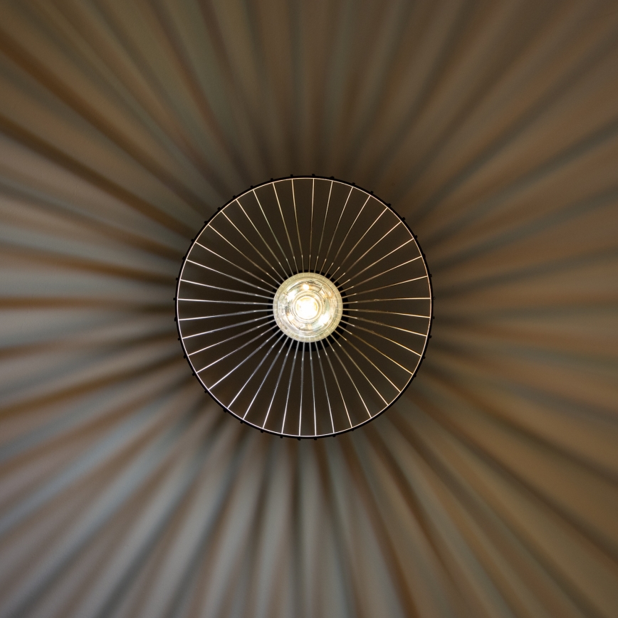 Brilagi - Suspension LED sur câble CERIA WIRE 1xE27/40W/230V Ø 30 cm noire