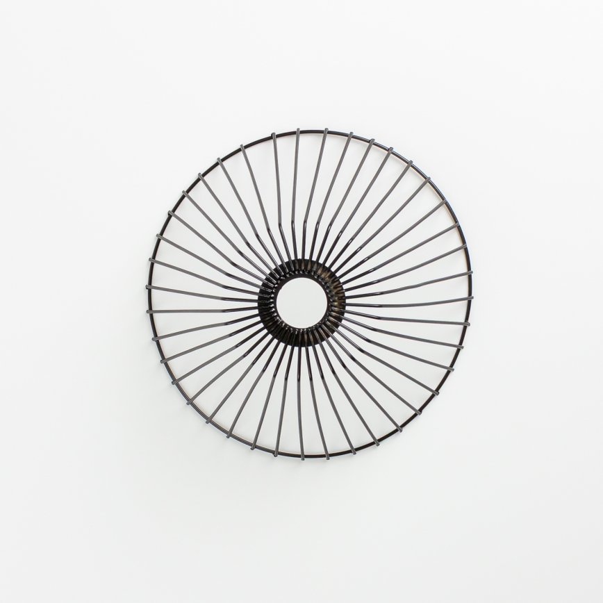 Brilagi - Suspension LED sur câble CERIA WIRE 1xE27/40W/230V Ø 30 cm noire