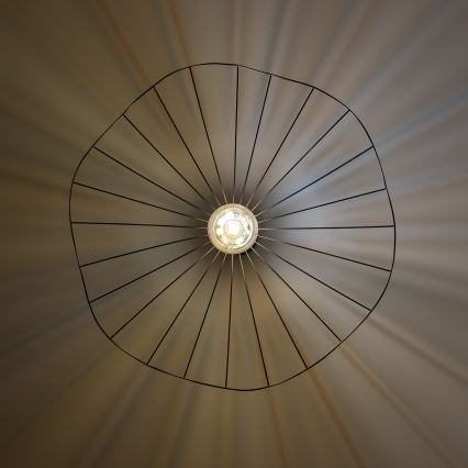 Brilagi - Suspension LED sur câble CERIA WIRE 1xE27/40W/230V Ø 80 cm noire