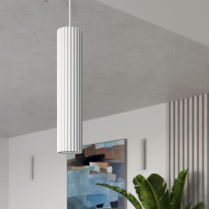 Brilagi - Suspension LED sur câble CRESTO 1xGU10/10W/230V blanche