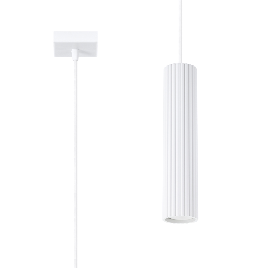 Brilagi - Suspension LED sur câble CRESTO 1xGU10/10W/230V blanche