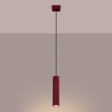 Brilagi - Suspension LED sur câble CRESTO 1xGU10/10W/230V bordeaux