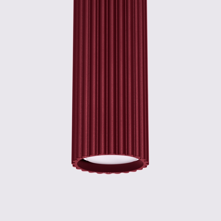 Brilagi - Suspension LED sur câble CRESTO 1xGU10/10W/230V bordeaux