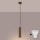 Brilagi - Suspension LED sur câble CRESTO 1xGU10/10W/230V marron