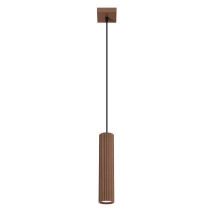 Brilagi - Suspension LED sur câble CRESTO 1xGU10/10W/230V marron