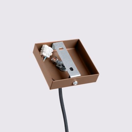 Brilagi - Suspension LED sur câble CRESTO 1xGU10/10W/230V marron